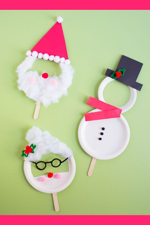 christmas masks craft