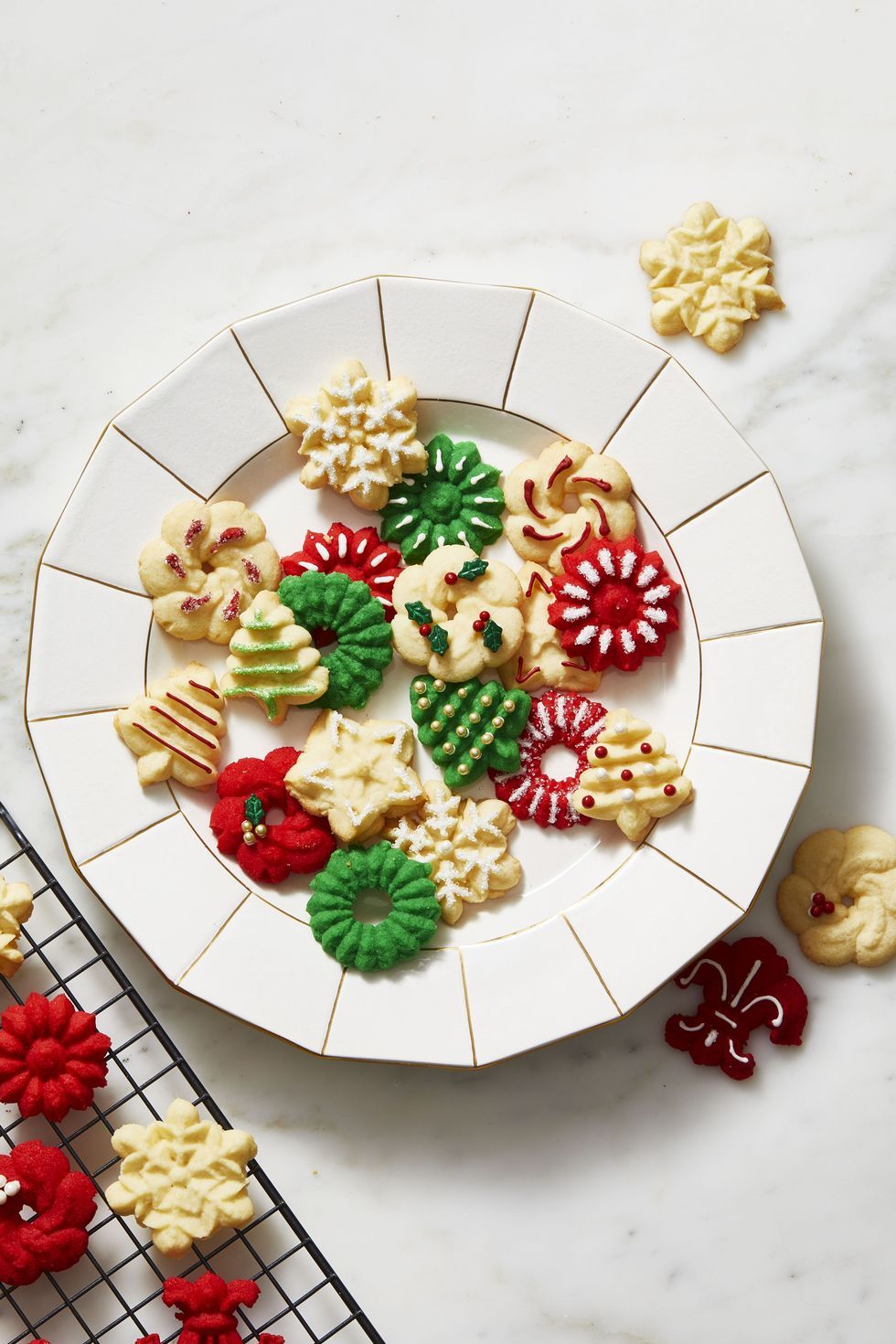 decorated christmas cookies