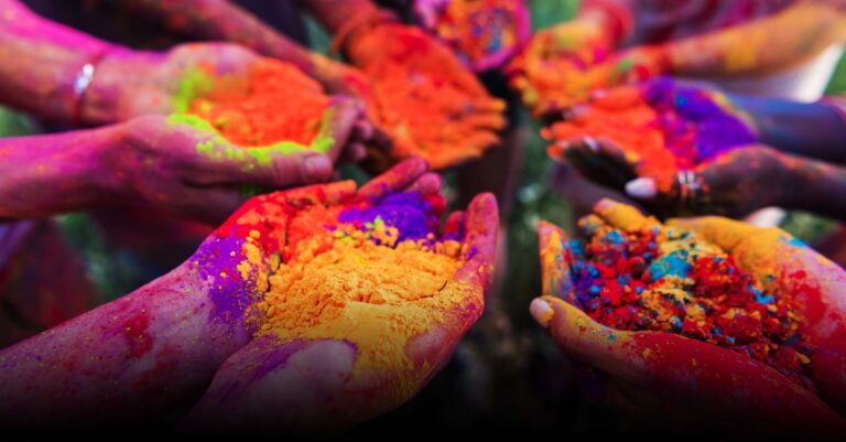 holi theme based tambola