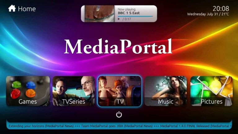 mediaportal schedules direct shows many channels