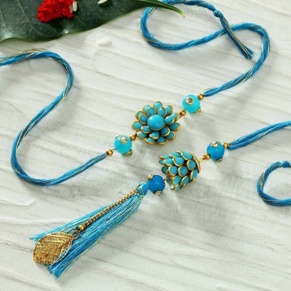 Zari Work Rakhi