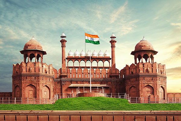 indepence day red fort image